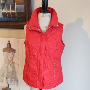 Christopher & Banks Quilted Fitted Vest